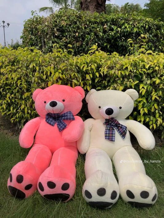 4ft off white PlushTeddy Bear - Lahore Toy Box