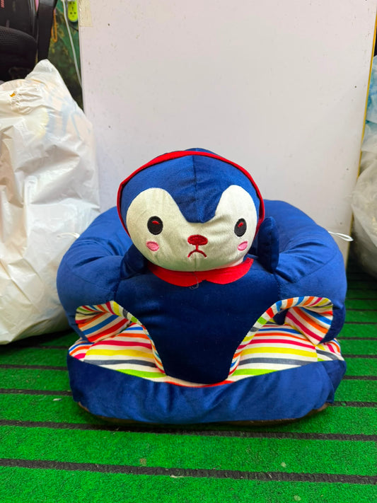 Cute Cartoon Animal Shaped Baby Learn to Sit Sofa Seat Penguin