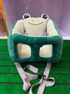 Portable Baby Greenish Dining Chair Cartoon & Multifunctional Baby Car Seat - Lahore Toy Box