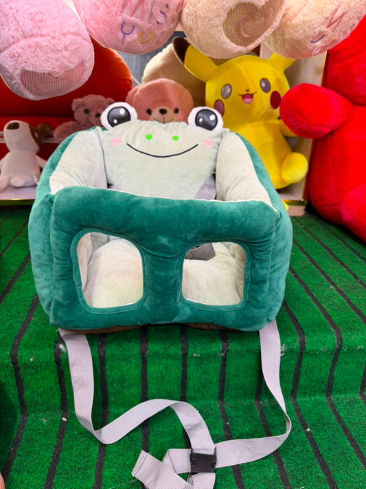 Portable Baby Greenish Dining Chair Cartoon & Multifunctional Baby Car Seat - Lahore Toy Box