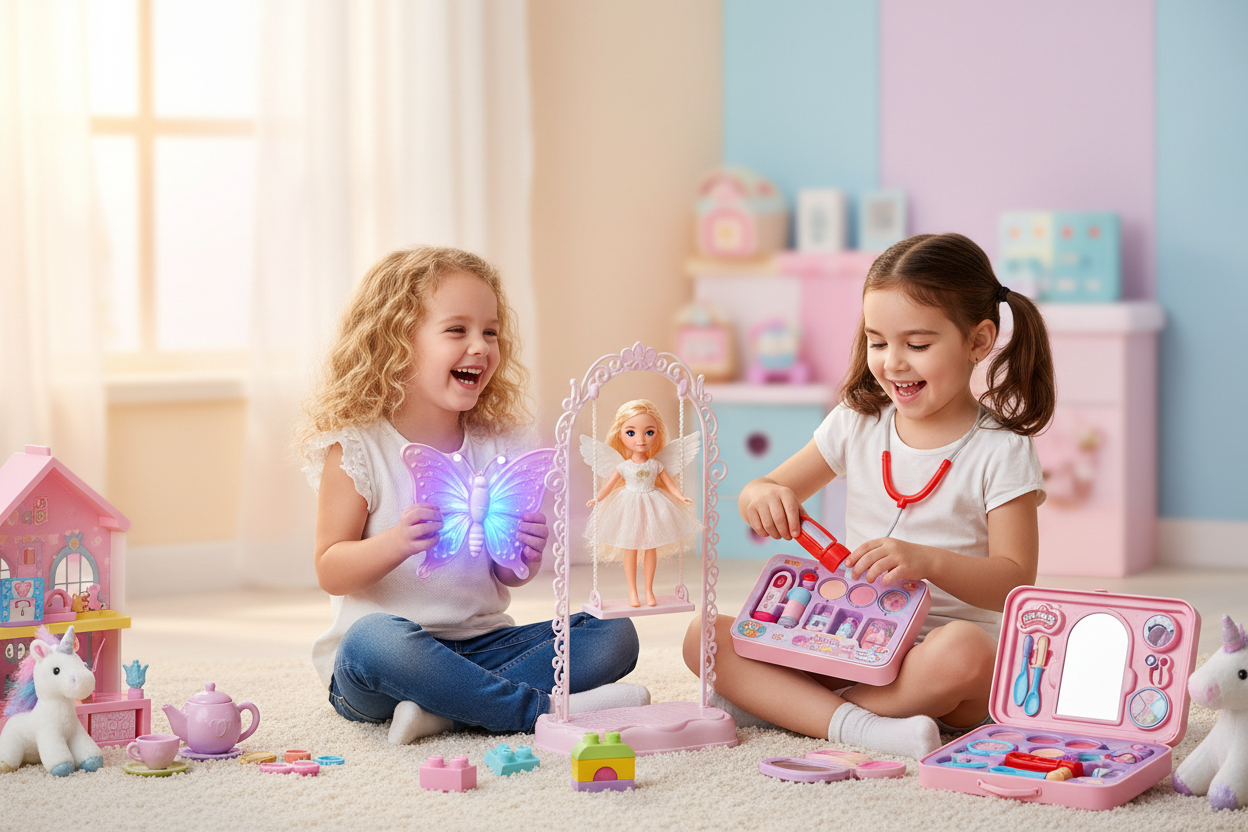 Girls Play Toys