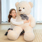 3ft Imported Giant Teddy Bear Stuffed Animal Plush Bear - Half White