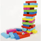 Wooden Stacking Tower – Colorful Jenga Block Game for Kids - Lahore Toy Box
