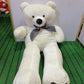 4ft off white PlushTeddy Bear - Lahore Toy Box