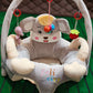 Baby Character Floor Seat With Toy Bar