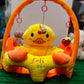 Baby Duck Seat With Toys - Yellow Baby Floor Seat - Lahore Toy Box