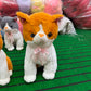 Cat Animal Plush Brownish Large 45 cm - Lahore Toy Box