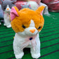 Cat Animal Plush Brownish Large 45 cm - Lahore Toy Box