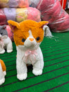 Cat Animal Plush Brownish Medium 35 cm - Lahore Toy Box