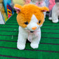 Cat Animal Plush Brownish Small 25 cm - Lahore Toy Box