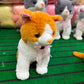Cat Animal Plush Brownish Small 25 cm - Lahore Toy Box