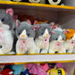 Cat Animal Plush Gray Family