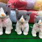 Cat Animal Plush Gray Family