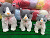 Cat Animal Plush Gray Family - Lahore Toy Box