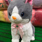 Cat Animal Plush Gray Large 45 cm - Lahore Toy Box