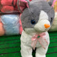 Cat Animal Plush Gray Large 45 cm - Lahore Toy Box