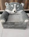 Catty Sofa Cum Bed – Gray - Lahore Toy Box