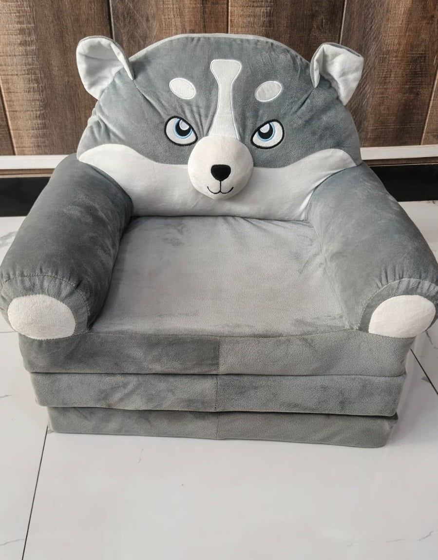 Catty Sofa Cum Bed – Gray - Lahore Toy Box