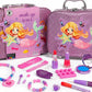 Girls 2-in-1 Makeup Kit – Princess Beauty Set with Carry Case - Lahore Toy Box