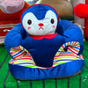 Cute Cartoon Animal Shaped Baby Learn to Sit Sofa Seat Penguin - Lahore Toy Box