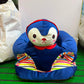 Cute Cartoon Animal Shaped Baby Learn to Sit Sofa Seat Penguin