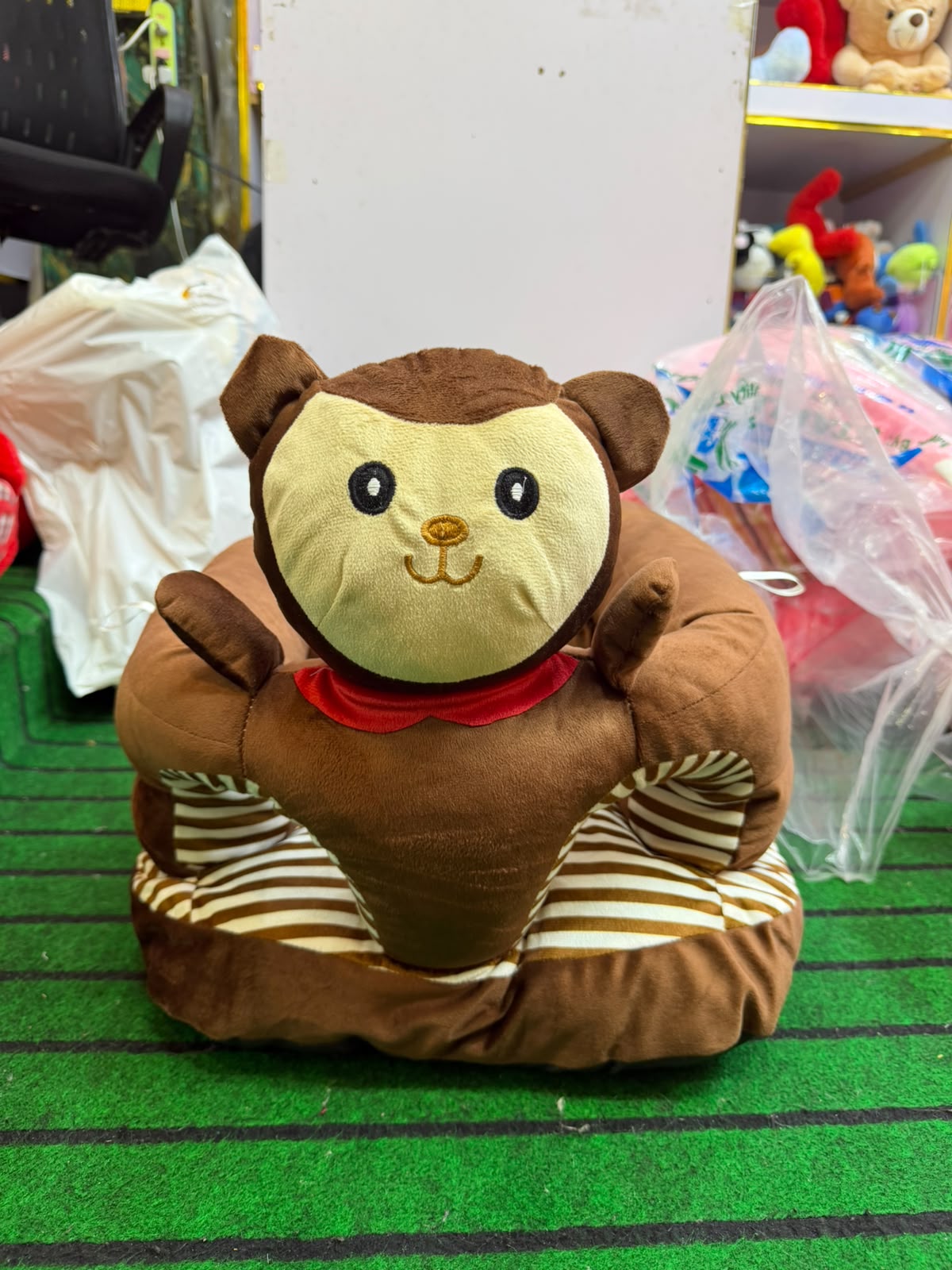Cute Teddy Bear Shaped Baby Learn to Sit Sofa Seat