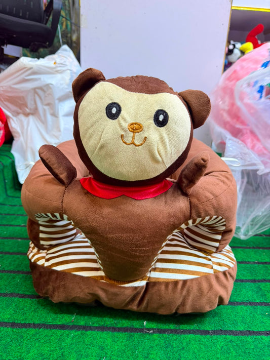 Cute Teddy Bear Shaped Baby Learn to Sit Sofa Seat