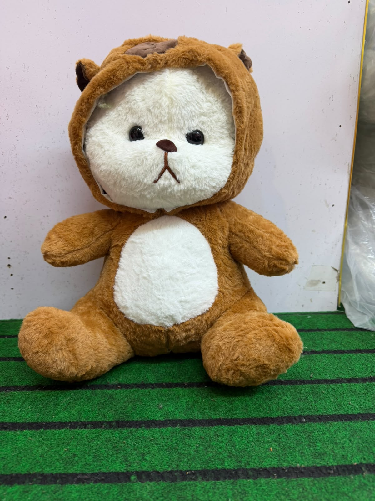 Kawai Lina Brown Hoodie Teddy 45cm