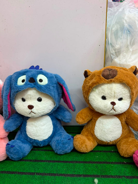 Kawai Lina Brown Hoodie Teddy 45cm
