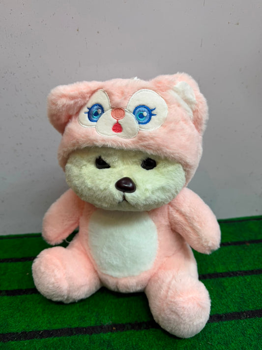 Kawai Lina Light Pink Hoodie Teddy 45cm
