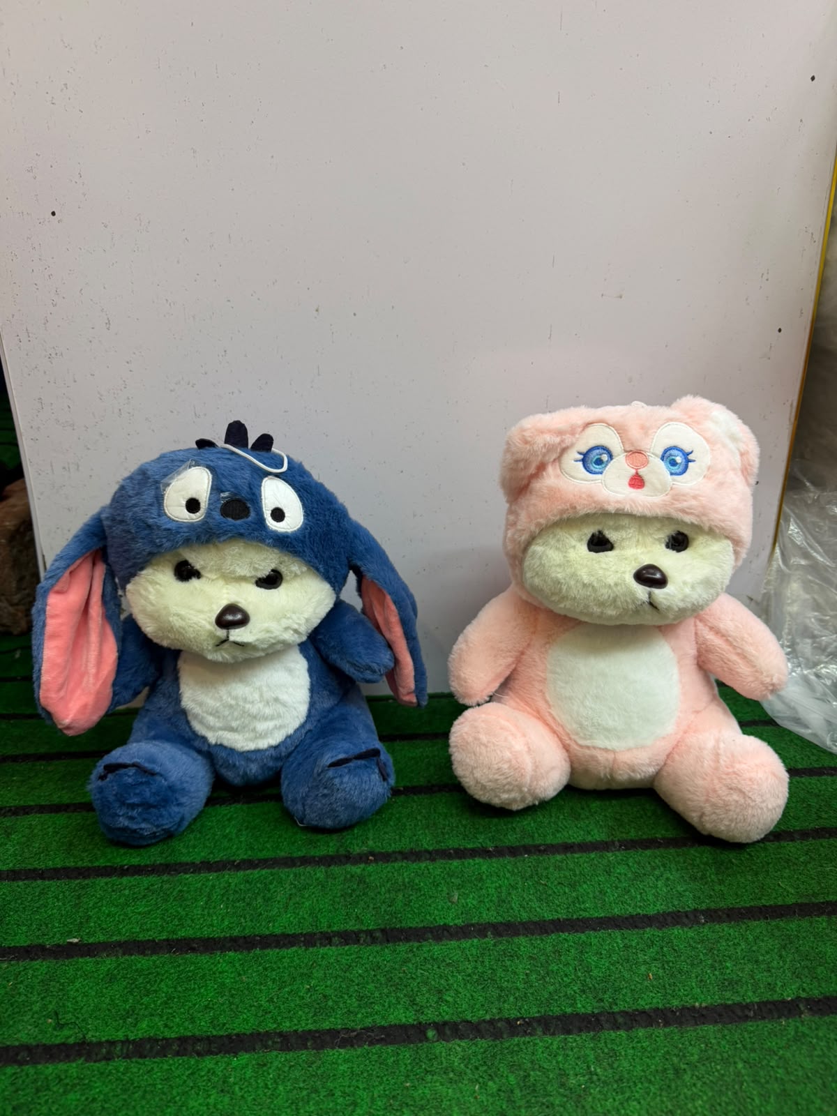 Kawai Lina Light Pink Hoodie Teddy 45cm