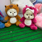Kawai Lina Red Flower Hoodie Teddy 45cm