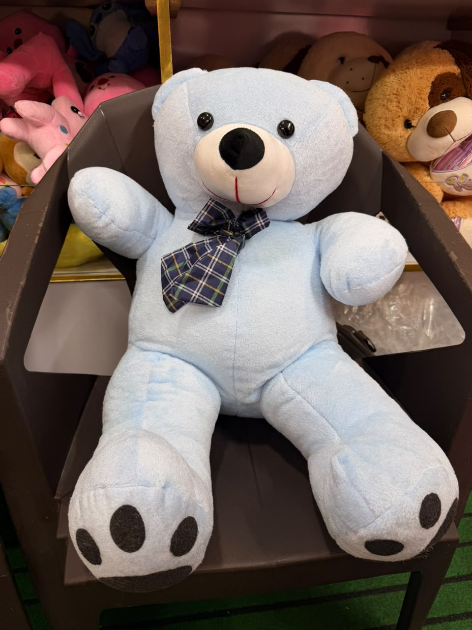 2.5 FT Light Blue Teddy Bear Stuffed Animal Soft for Kids - Lahore Toy Box