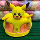 Pikachu Baby Sofa Seat – Comfy Yellow Floor Chair for Toddlers