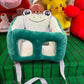 Portable Baby Greenish Dining Chair Cartoon & Multifunctional Baby Car Seat