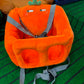 Portable Baby Orange Dining Chair Cartoon & Multifunctional Baby Car Seat - Lahore Toy Box