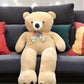 Premium 3.5ft Giant Teddy Bear with Bow – Super Soft & Cuddly