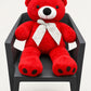 red 2.5 feet Teddy bear - Lahore Toy Box