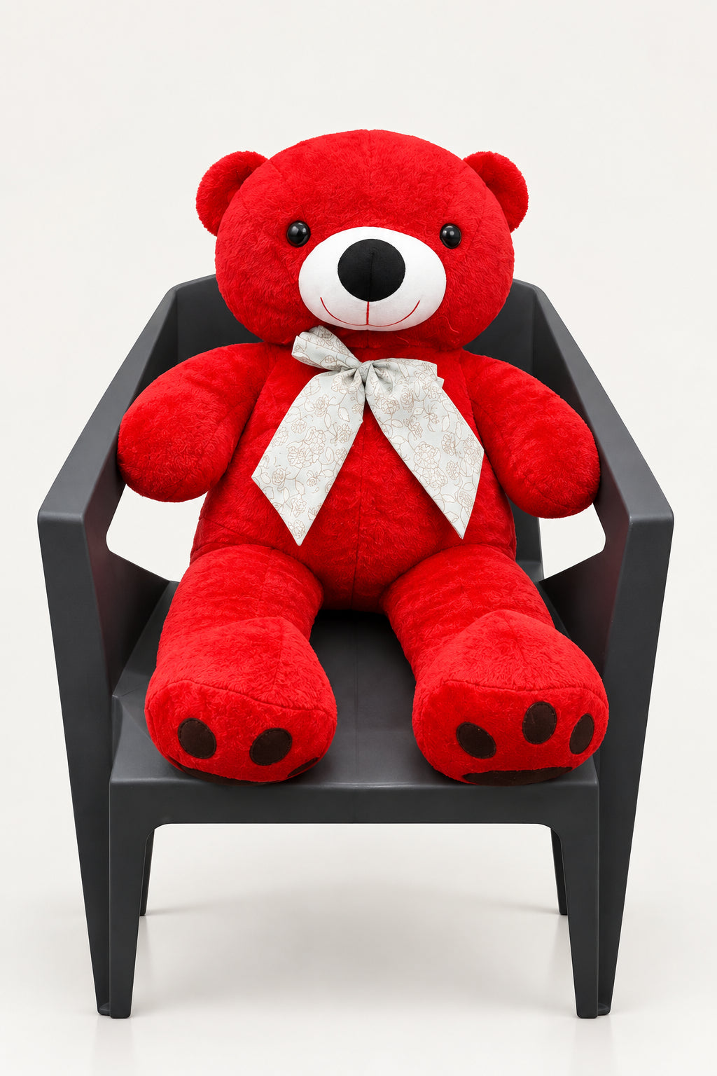 red 2.5 feet Teddy bear - Lahore Toy Box
