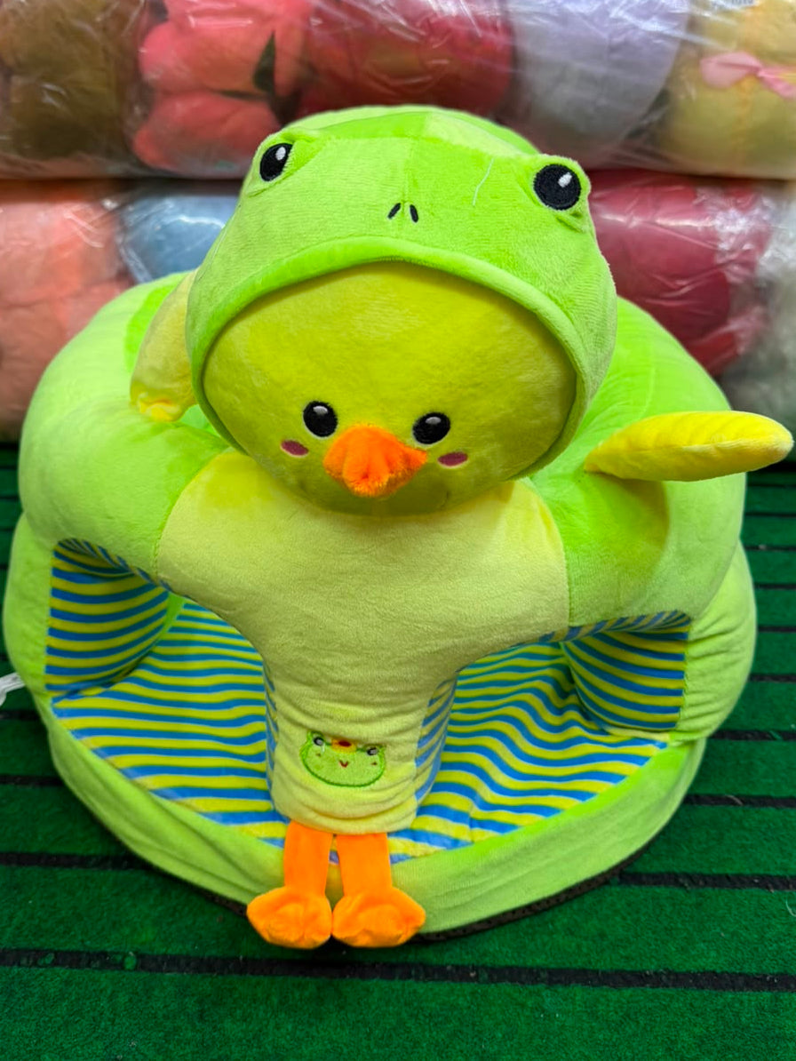 Stuffeez Premium Green Duck Baby Sofa & Seat