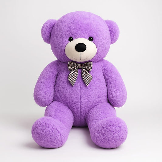 Imported 3 Feet Purple Teddy Bear – Soft Plush Gift Toy for Kids & Girls