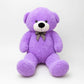 Premium 4.5 Feet Purple Teddy Bear – Big Size Soft Toy Gift