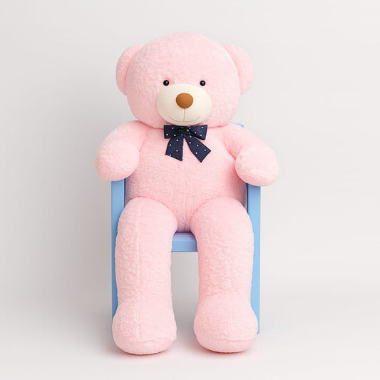 6 Ft Giant Pink Teddy Bear – Imported Quality Soft Fur | Big Size Stuffed Toy for Kids