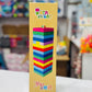 Wooden Stacking Tower – Colorful Jenga Block Game for Kids - Lahore Toy Box