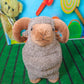 Wooly – The Brownish Fluffy Sheep Plush 40cm Soft Toy