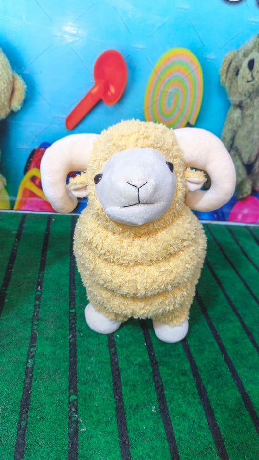 Wooly – The Creamy Fluffy Sheep Plush 40cm Soft Toy - Lahore Toy Box