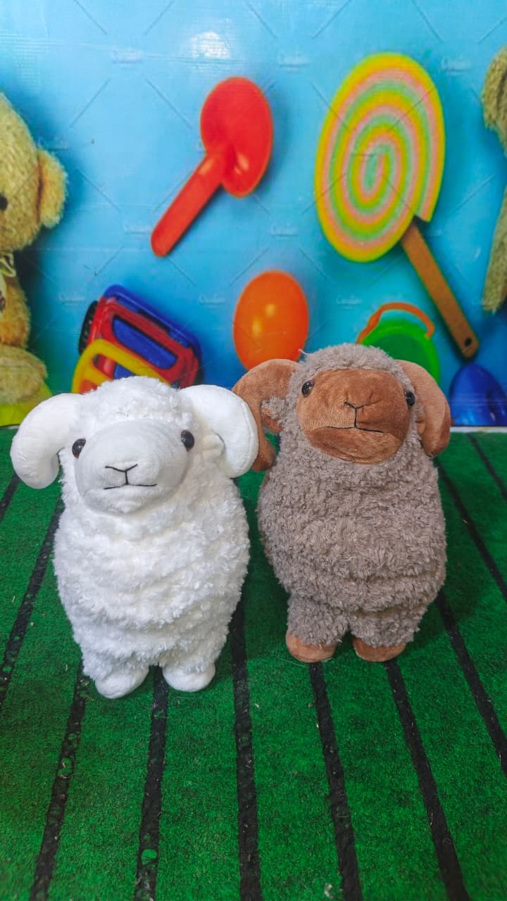 Wooly – The Whity Fluffy Sheep Plush 40cm Soft Toy