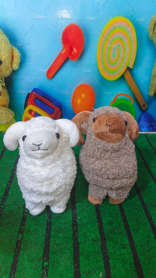 Wooly – The Whity Fluffy Sheep Plush 40cm Soft Toy - Lahore Toy Box