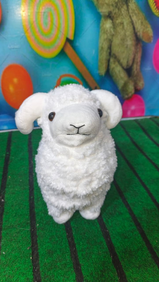Wooly – The Whity Fluffy Sheep Plush 40cm Soft Toy - Lahore Toy Box